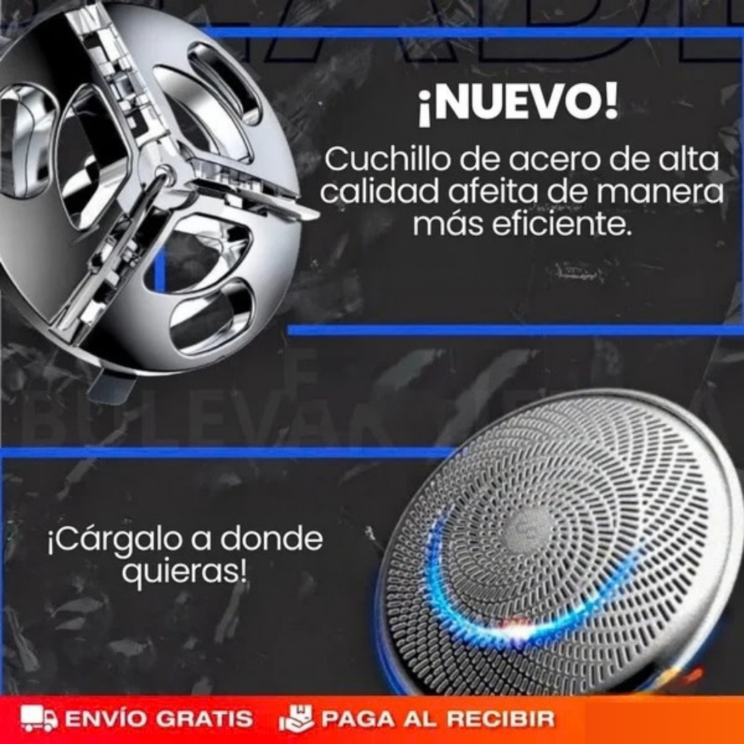 Mini Afeitadora Eléctrica USB de Larga Duración - Aféitate Donde