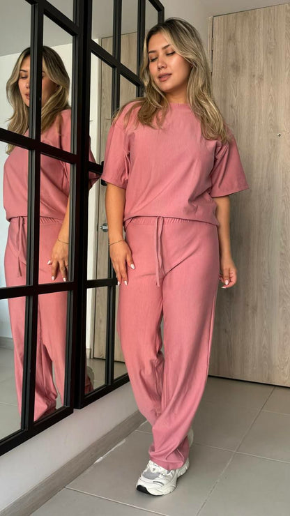 Conjunto Iris Blusa + Pantalón - [PROMOCIÓN DISPONIBLE SOLO HOY]