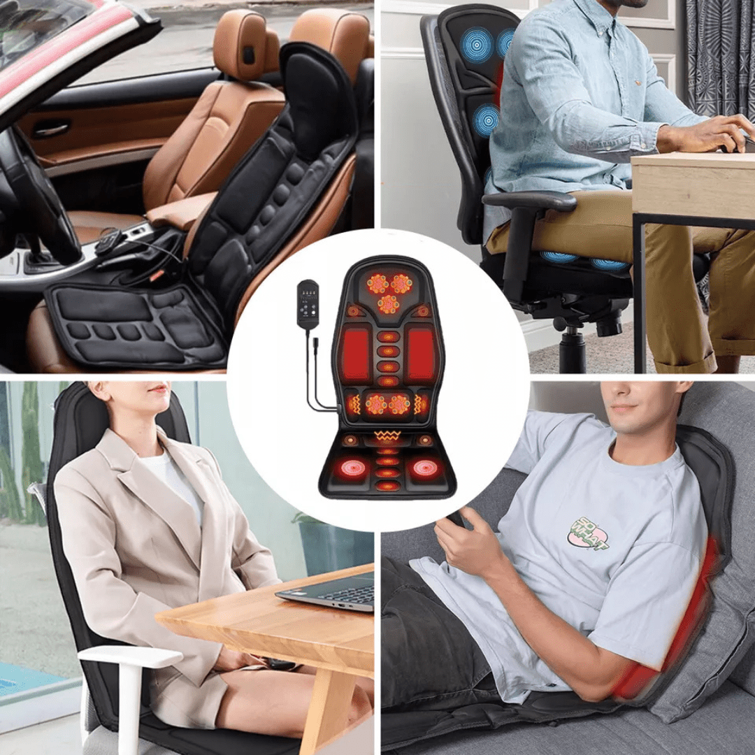 Silla Plena La Silla Masajeadora que Alivia el Dolor de Espalda - [PROMOCIÓN DISPONIBLE SOLO HOY]