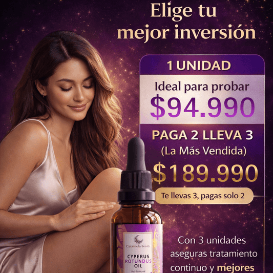 ¡Nuevo! Cyperus Rotundus Oil - Aceite anti vellitos No 1 en Estados Unidos