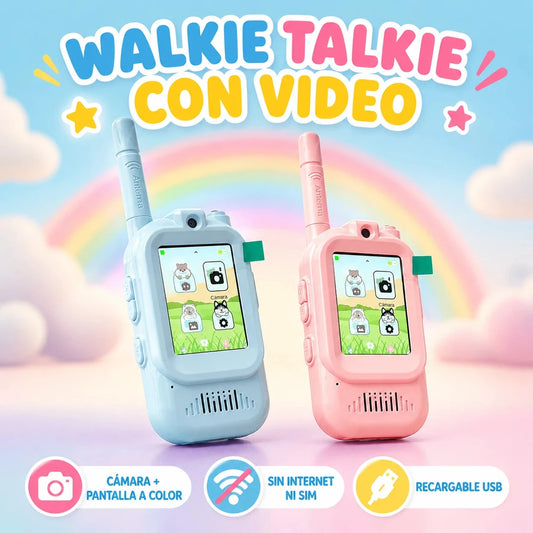 Walkie Talkie con Video para Niños