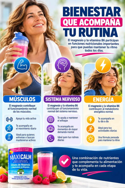Suplemento de Magnesio Maxi Calm - Para tu bienestar diario - Imagen 10