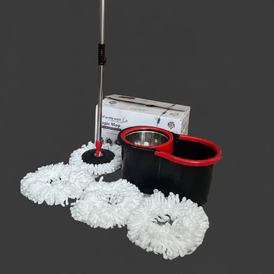 Trapeador Giratorio 360° con Balde - Imagen 1