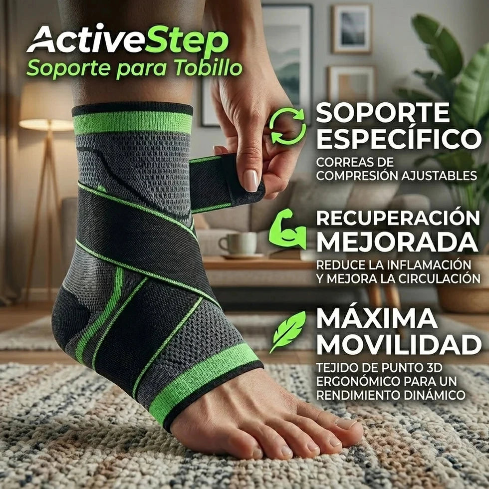 Tobillera ActiveStep de Soporte y Compresión - para mayor comodidad - Imagen 1