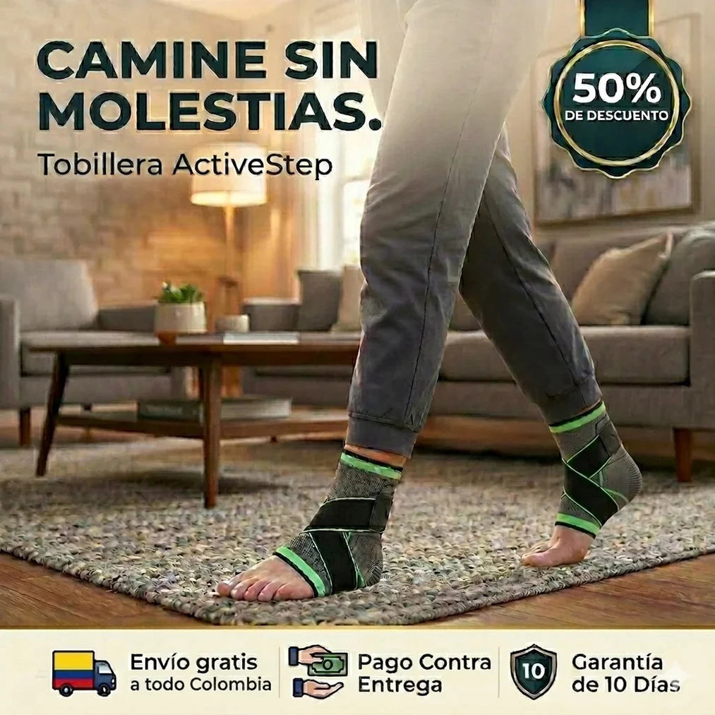 Tobillera ActiveStep de Soporte y Compresión - para mayor comodidad - Imagen 2