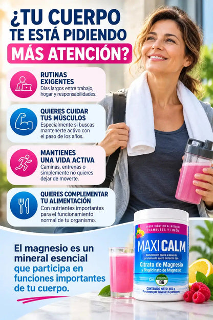 Suplemento de Magnesio Maxi Calm - Para tu bienestar diario - Imagen 3