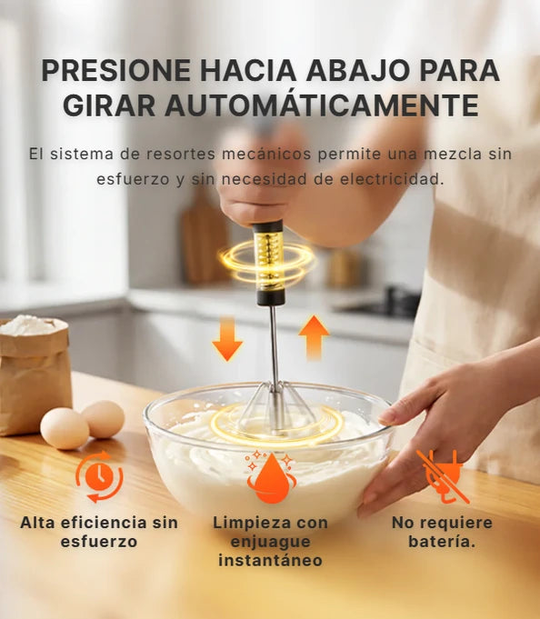 Batidora semiautomática de acero inoxidable - Imagen 4