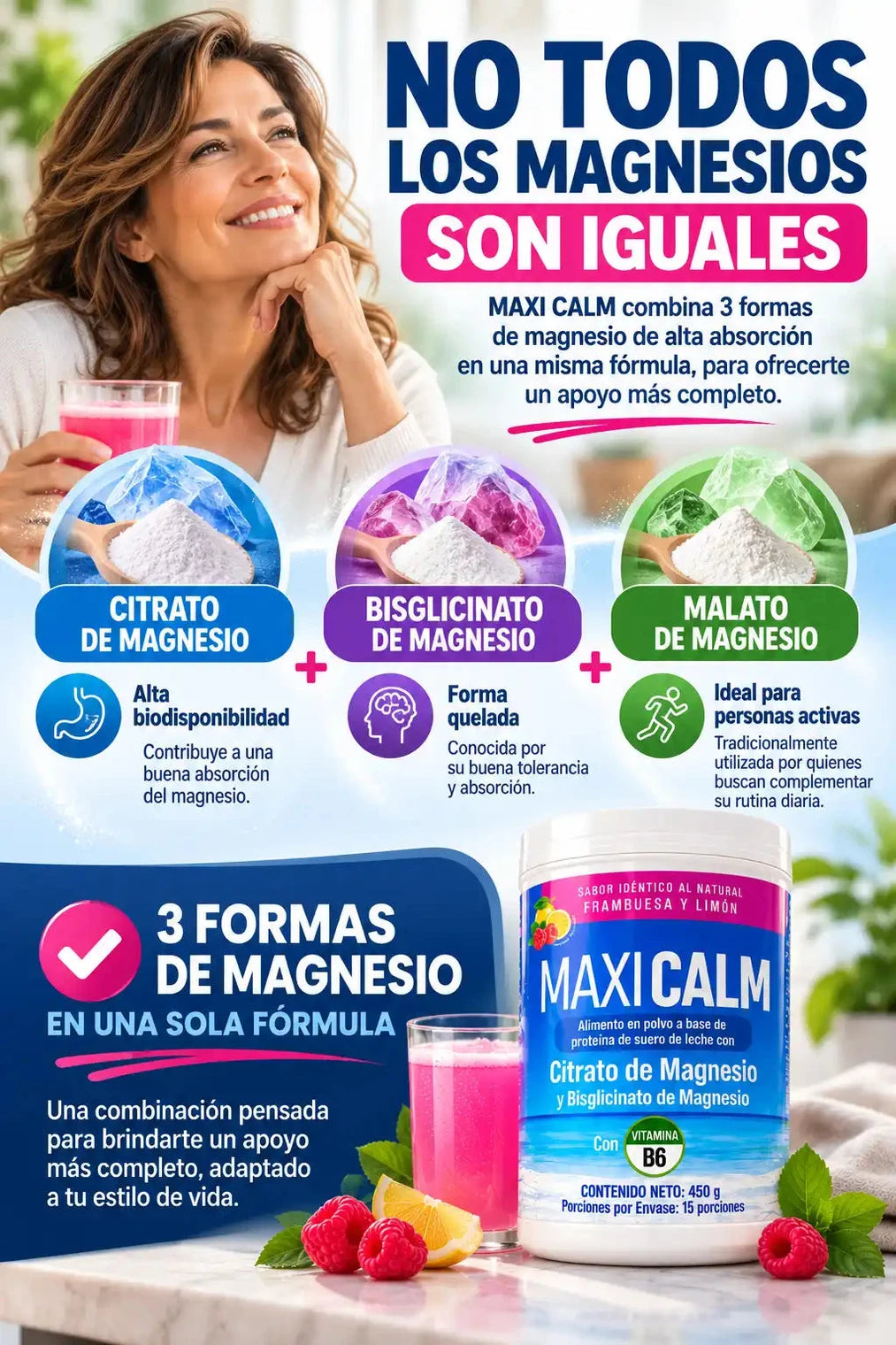 Suplemento de Magnesio Maxi Calm - Para tu bienestar diario - Imagen 5