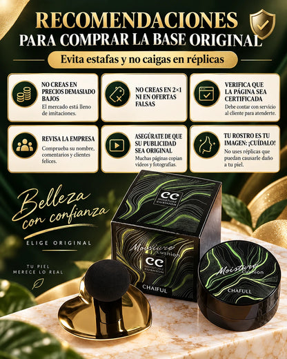 Base Moisture Cushion Original - con acabado natural - Imagen 5