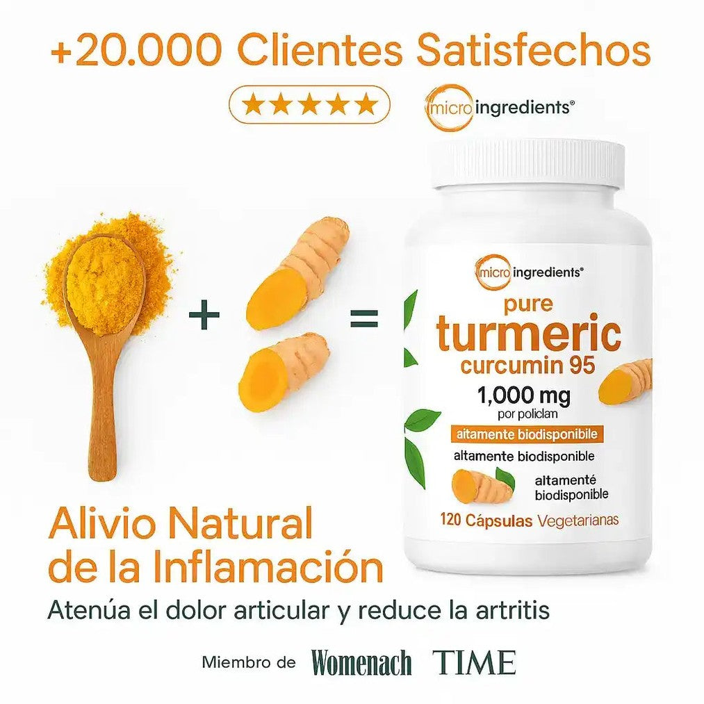 El Antiinflamatorio Natural Más Potente – Cúrcuma 95% - 1