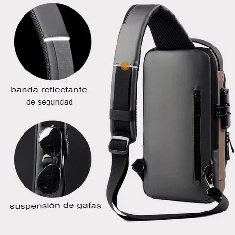 Bolso Antirobo Impermeable Unisex - Ultimas Unidades